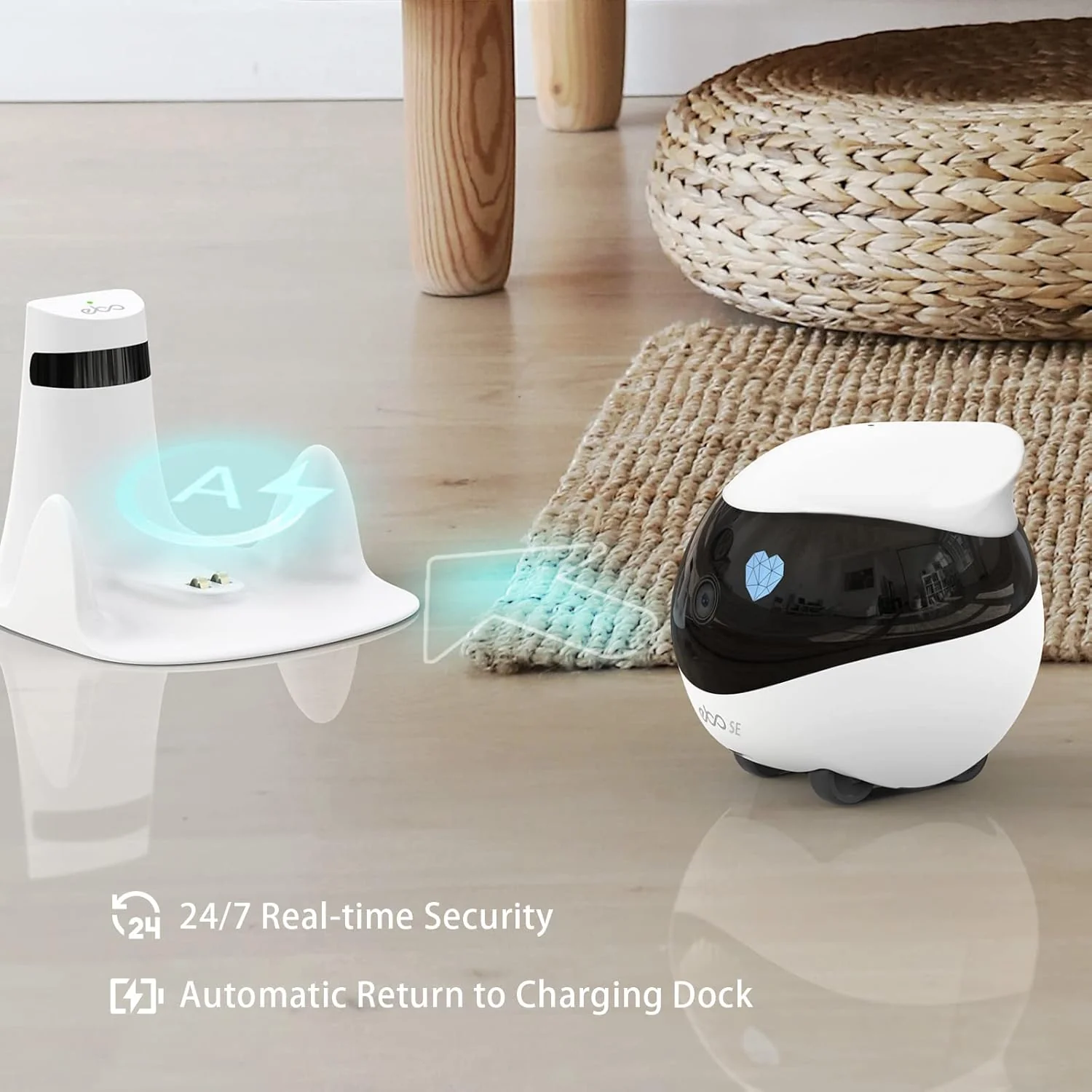 Robot Cámara Móvil EBO SE | 1080P y Auto-Recarga - Image 5